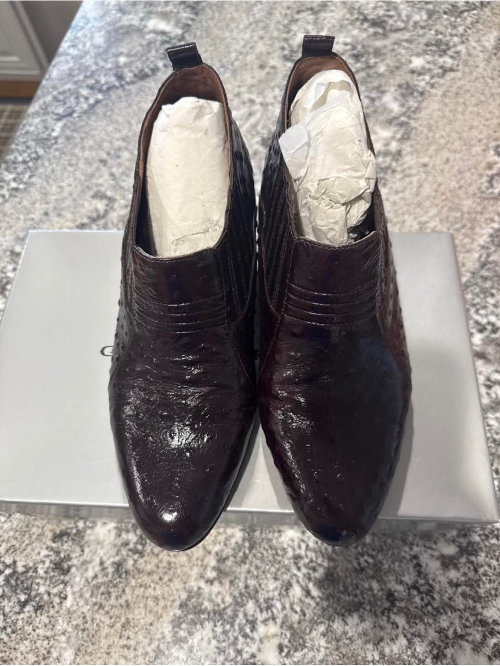 Giorgio Brutini Espresso Brown Leather Chukka Boots